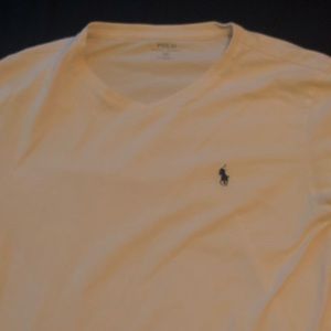 White plain polo medium sized tee
